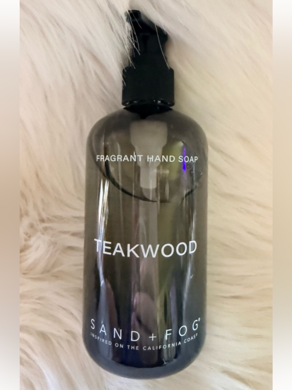 SAND+FOG Teakwood Fragrant Hand Soap